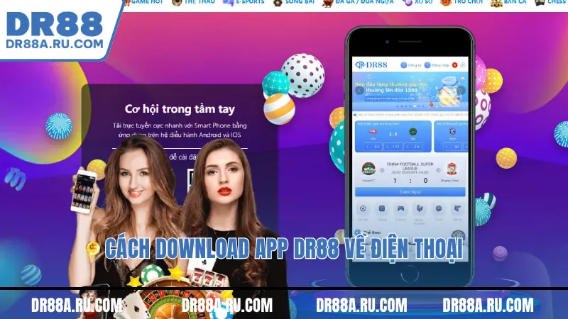Cách download app Dr88 về điện thoại